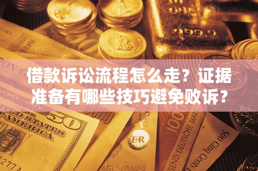 济南借款诉讼流程怎么走？证据准备有哪些技巧避免败诉？