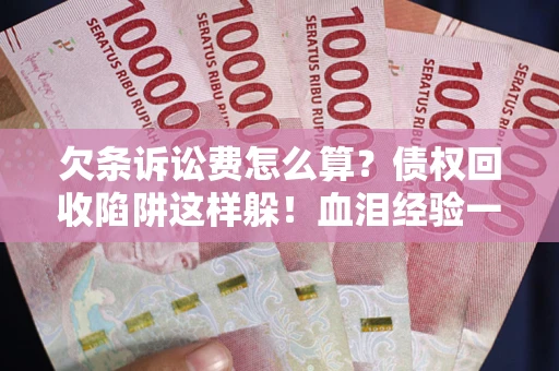 济南欠条诉讼费怎么算？债权回收陷阱这样躲！血泪经验一次讲透