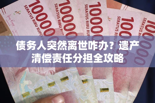 济南债务人突然离世咋办？遗产清偿责任分担全攻略